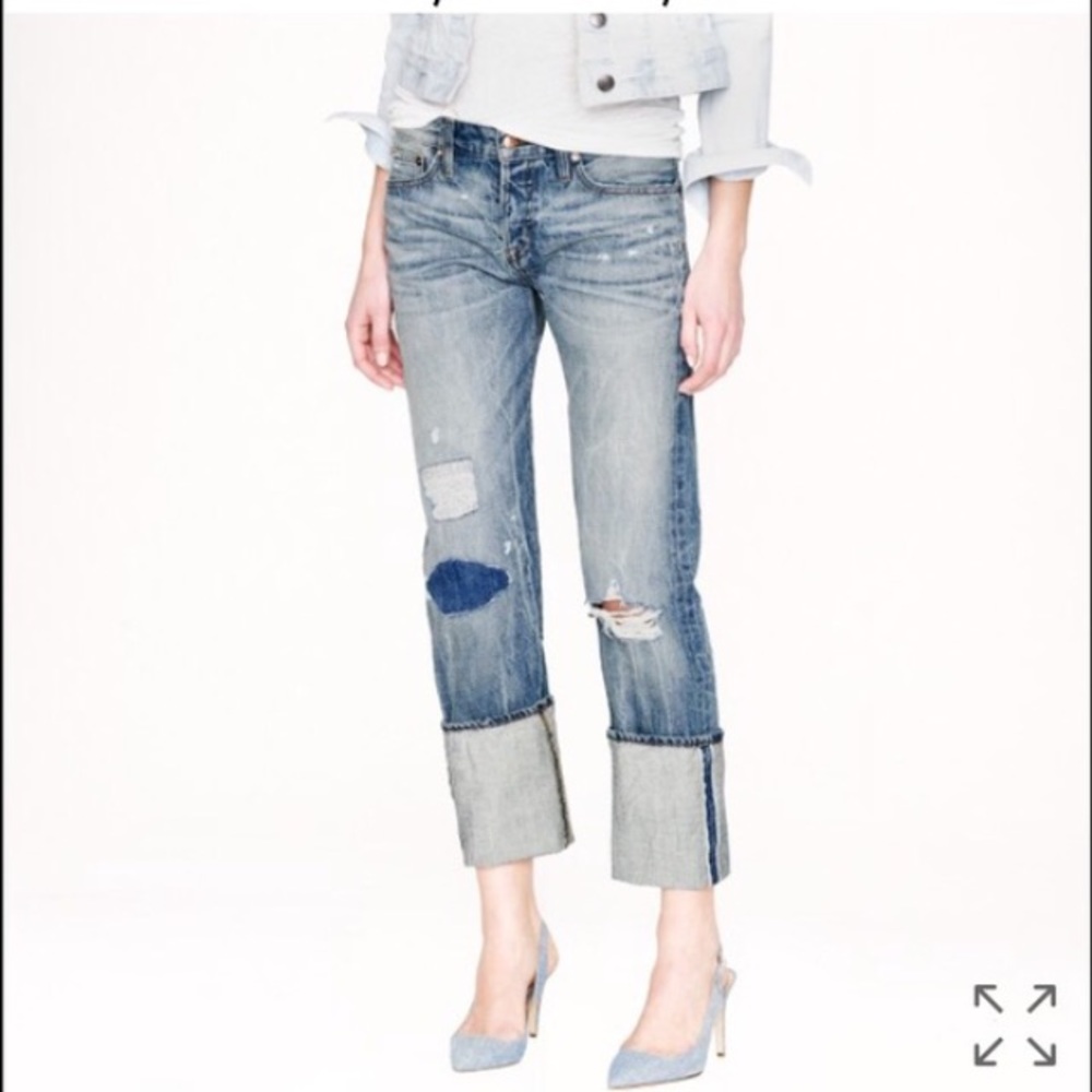Point Sur x rocker  boyfriend jeans
